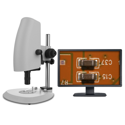 Microscope vidéo coaxial haute puissance