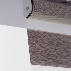 Emlux Polyester Zebra Blinds | Durable & Easy-Clean Roller Window Shades