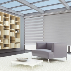 Emlux Noise-Reducing Zebra Blinds | Soundproof Roller Window Shades