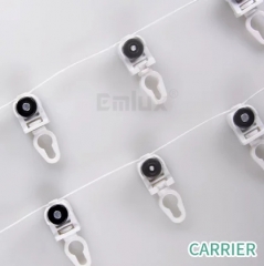 Ripple Fold Curtain Track's Slider