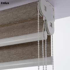 Retractable Zebra Blinds for Sliding Doors - Space Saving Design