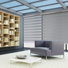 Retractable Zebra Blinds for Sliding Doors - Space Saving Design
