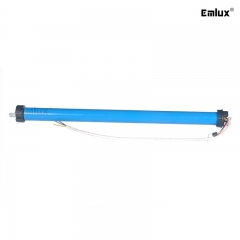 Motor tubular silencioso de CA/CC con conexión en seco, control remoto, de alta calidad, de 35 mm, inteligente y rápido