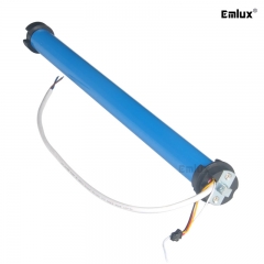 Motor tubular silencioso de CA/CC con conexión en seco, control remoto, de alta calidad, de 35 mm, inteligente y rápido