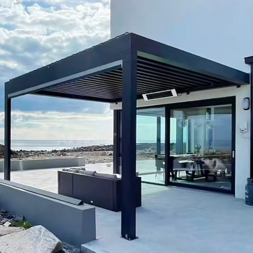 Windproof Retractable Pergola Blinds | Smart Home Compatible | Remote Control | Fast Delivery