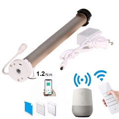 Hochwertiger 35-mm-Smart-Fast-Roller-Motor mit Fernbedienung, Dry Connect AC DC Slient-Rohrmotor