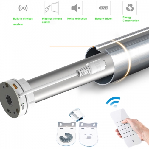 25mm Tubular Shade Motor | Remote Control & Timer Function for Smart Homes