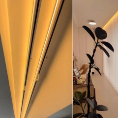 Automatic WiFi LED Curtain Motor | Motorized, Extendable Rail Remote & Voice Control