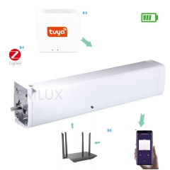 Moteur tubulaire silencieux AC/DC à connexion sèche, haute qualité, 35 mm, intelligent et rapide, avec télécommande