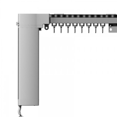 Motorized Curtains Remote Control Electric Automatic Motor Curtain Track Rail With LED Light