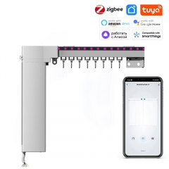 Hotel-Grade Smart Curtain System | WiFi LED curtain track Wifi Scheduling, Alexa/Google Home Support