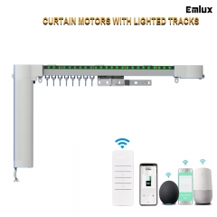 Auto-Dimming Smart Curtains | Smart Wifi Control, Works with Alexa/Google Home, Custom Width Orders