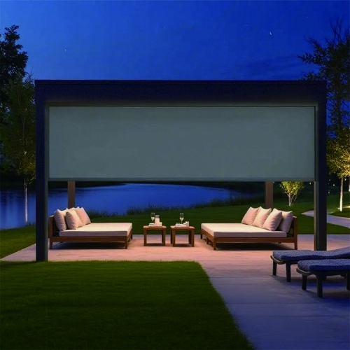 Retractable Poolside Awnings | Chlorine-Resistant Fabric | Child-Safe Design 