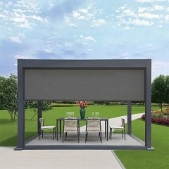 Clear PVC Windproof Pergola Enclosures - Maintain Your View While Being Protected from Wind & Rain