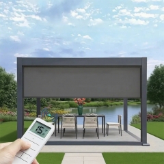 Heavy Duty Zip-Up Pergola Screens - Modular Panels to Fully Enclose Your Structure from Sun and Bugs