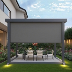 Heavy Duty Zip-Up Pergola Screens - Modular Panels to Fully Enclose Your Structure from Sun and Bugs