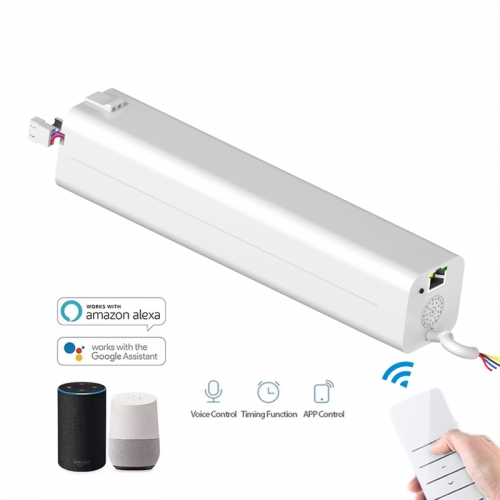 高品質35mmスマート高速ローラーモーターリモートコントロールドライ接続AC DCサイレントチューブラーモーター