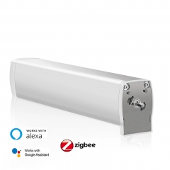 Motor tubular silencioso de CA/CC con conexión en seco, control remoto, de alta calidad, de 35 mm, inteligente y rápido