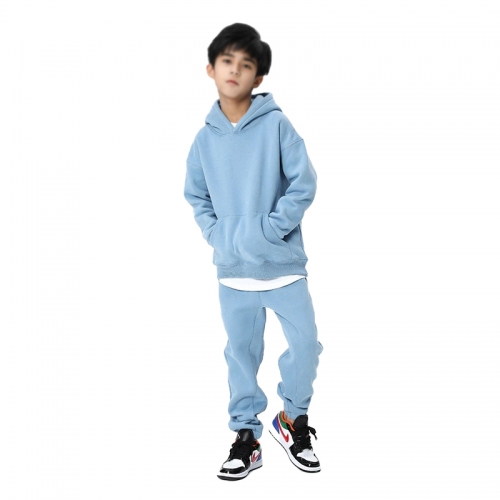 Boys Plain Color Hoodies