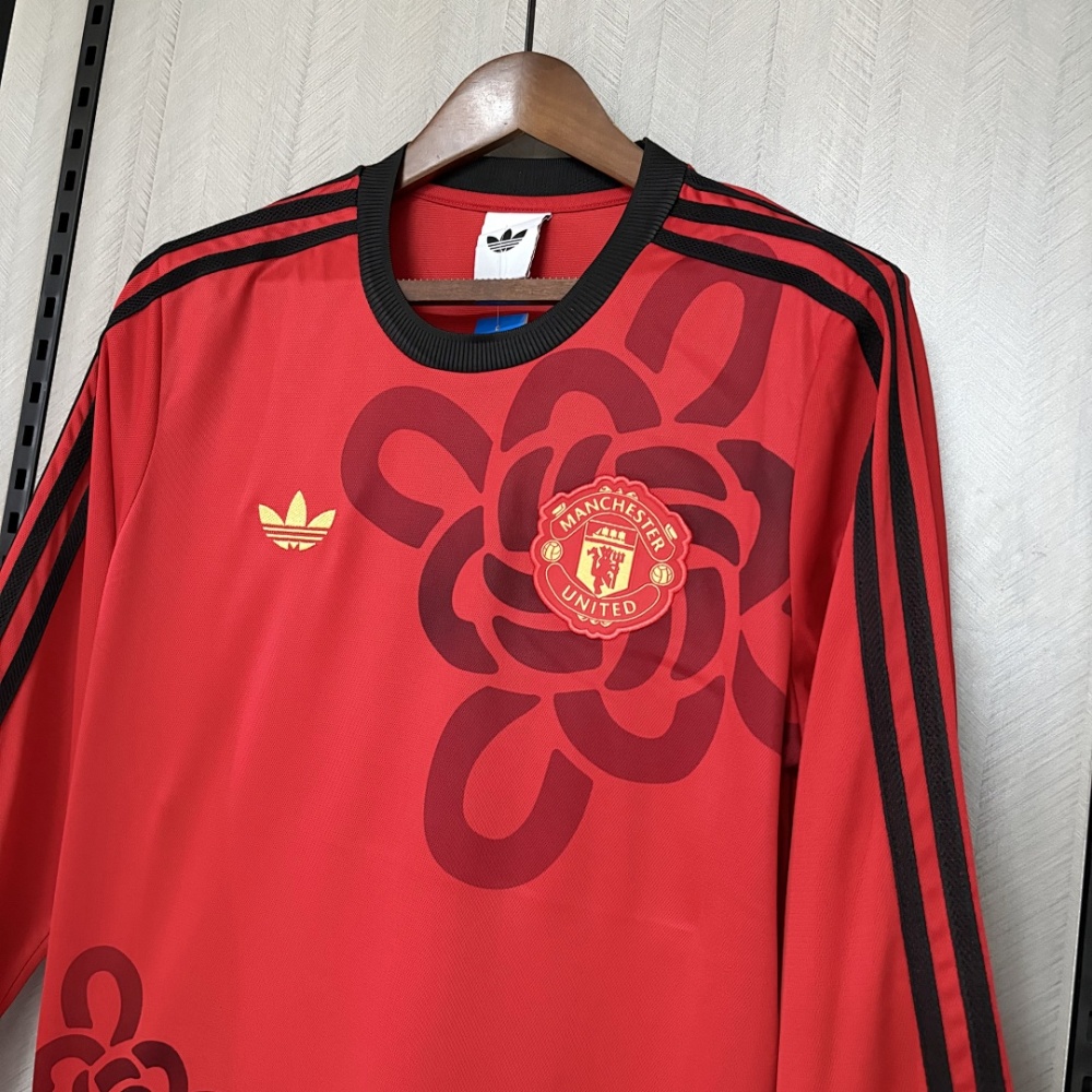 2026/27 Manchester United Long-sleeved Special Edition Red Jersey