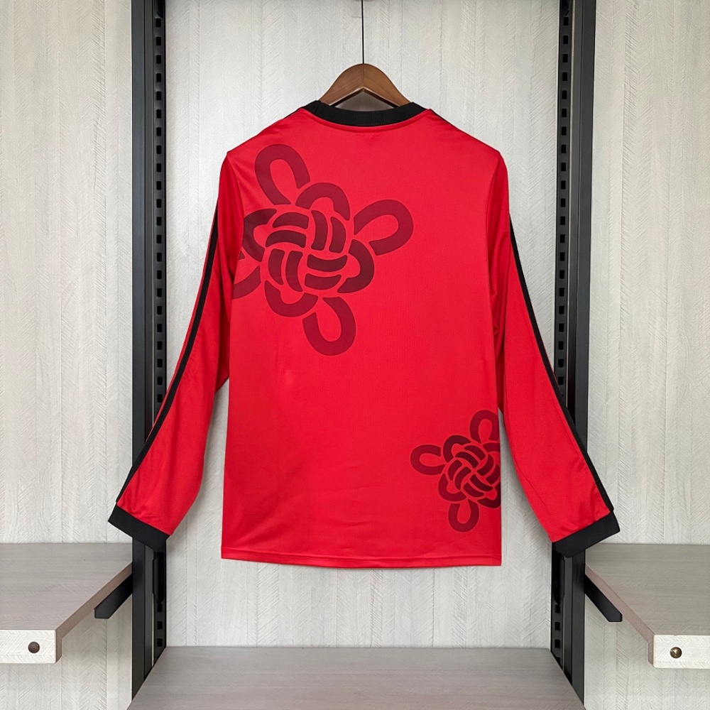 2026/27 Manchester United Long-sleeved Special Edition Red Jersey