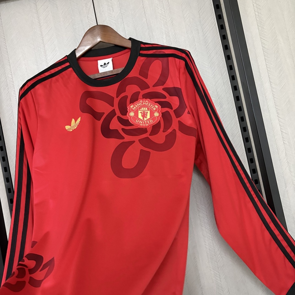2026/27 Manchester United Long-sleeved Special Edition Red Jersey