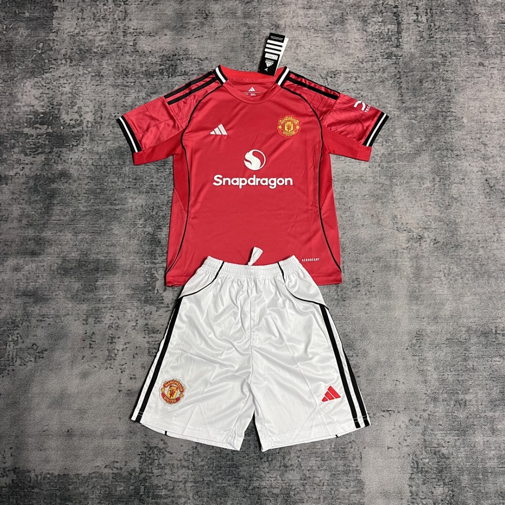 2026/27Manchester United Kids Home Jersey