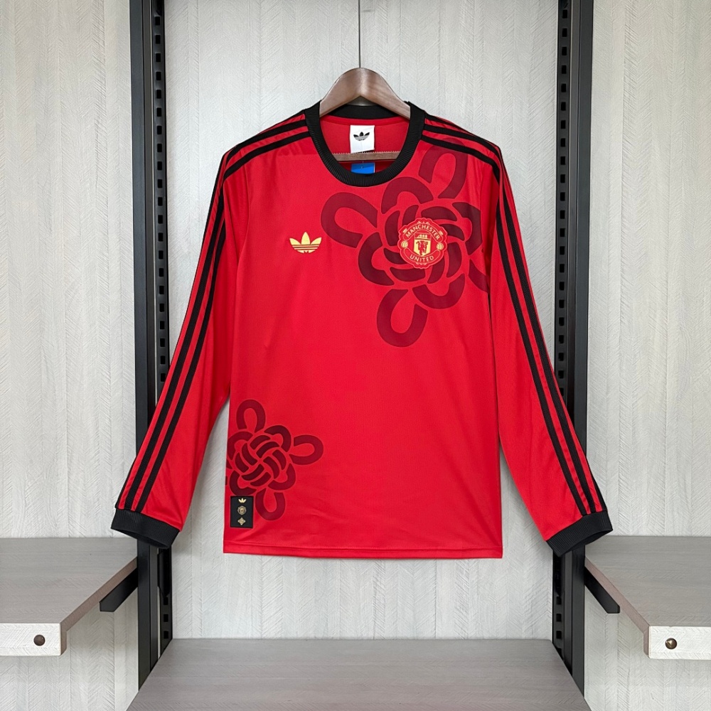 2026/27 Manchester United Long-sleeved Special Edition Red Jersey