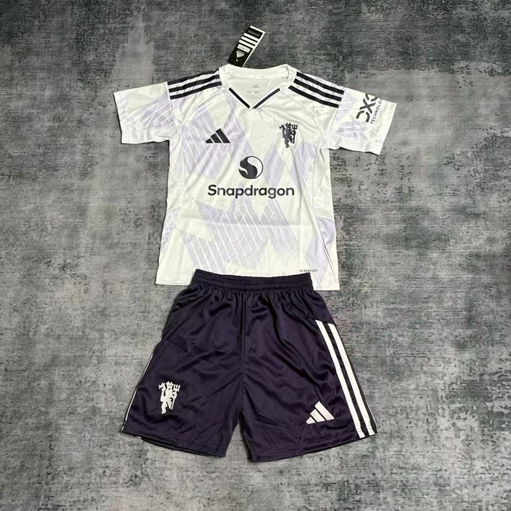 2025/26 Manchester United Kids Away Jersey