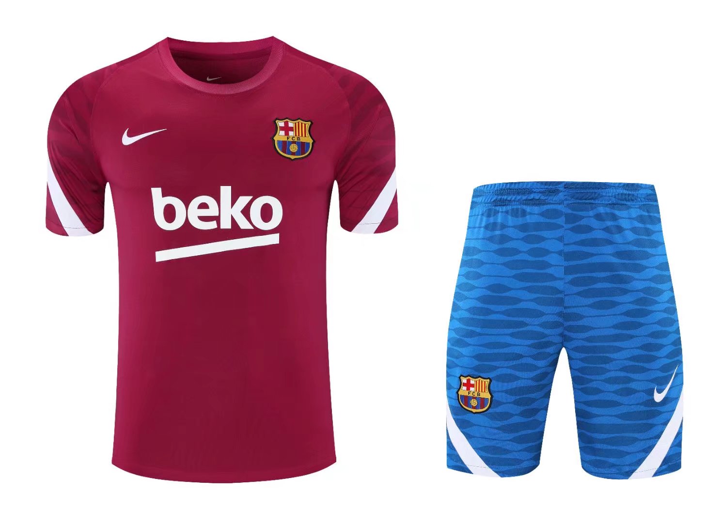 2022 Barcelona training suit red