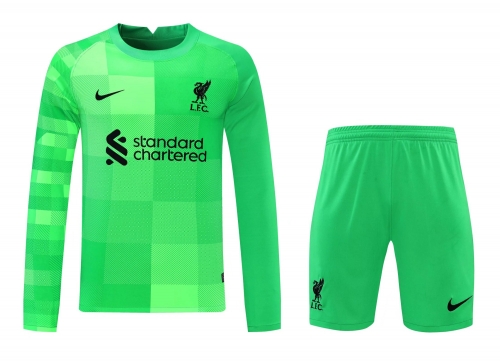 2022 Liverpool goalkeeper uniform with long sleeves