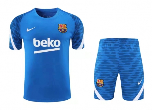 2022 Barcelona training suit blue