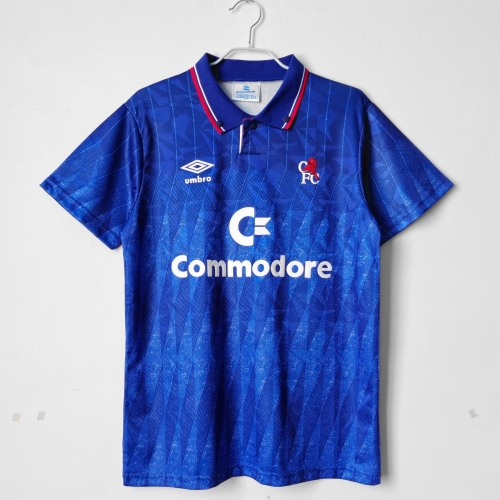 1989-91 Chelsea Home Vintage Shirt