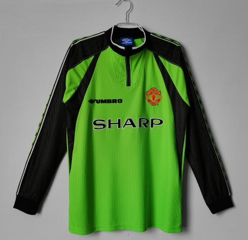 1998-99 Manchester United goalkeeper shirt