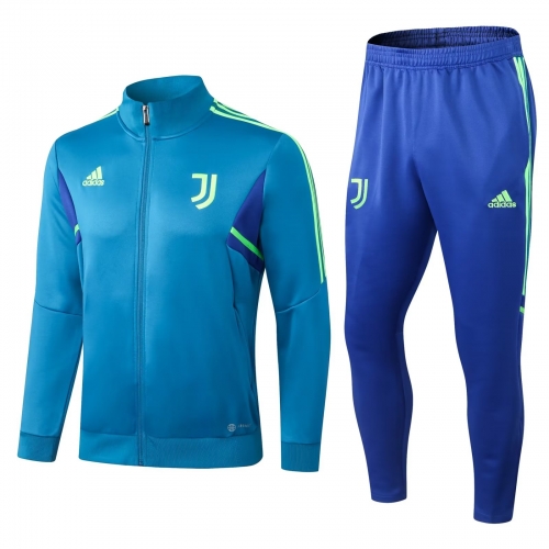 22-23 Juventus Blue Jacket Adult Training Wear