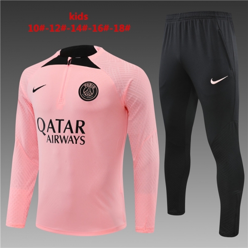 22-23 Paris Pink [Player Edition] PSG KIDS Training Suit