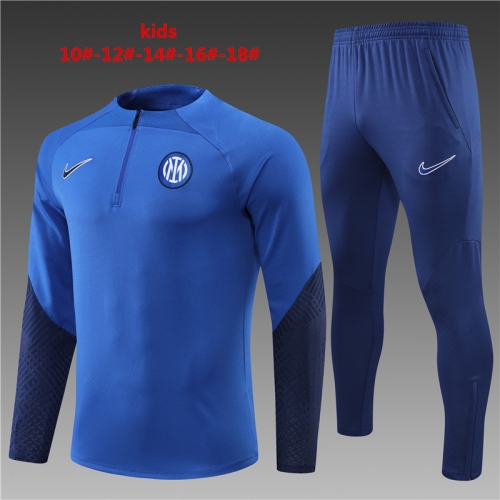 22-23 Inter Milan Blue KIDS Training Suit