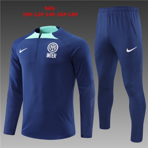 22-23 Inter Milan blue KIDS training suit