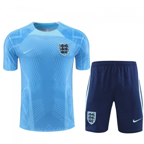 22-23 Short Sleeve England Light Blue