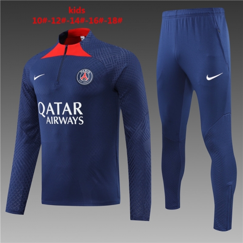 22-23 Paris Royal Blue [Player Edition] PSG KIDS Training Suit