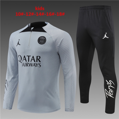 22-23 Jordan Paris Light Grey [Player Edition] KIDS Training Suit