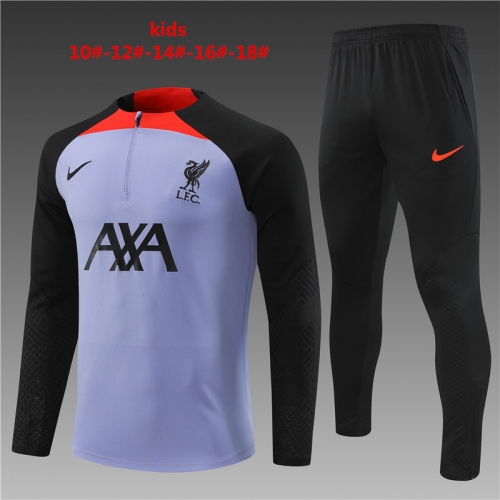 22-23 Liverpool Purple KIDS Training Suit