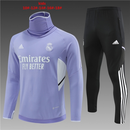 Children 2223 Real Madrid Purple [High Collar]