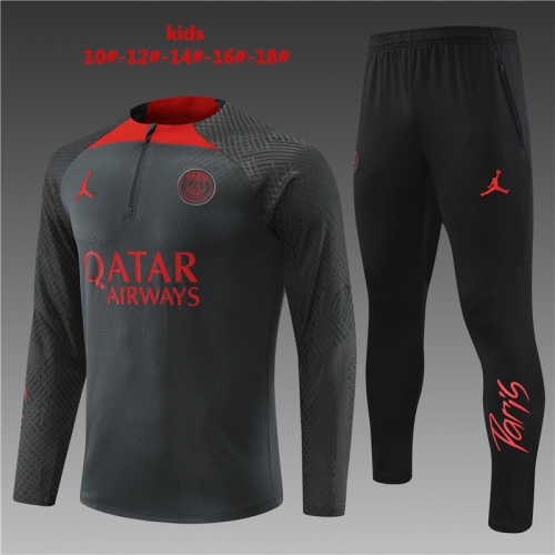 Children 2223 Jordan Paris Dark Grey [Player Version] PSG