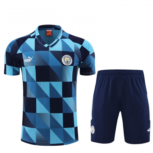 23-24 Manchester City Printed Short Sleeve Set