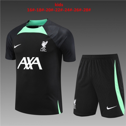 Kids 23-24 Short Sleeve Liverpool Black KIDS