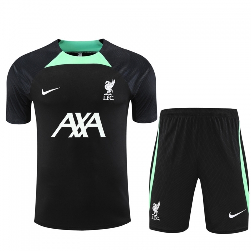 23-24 Short Sleeve Liverpool Black