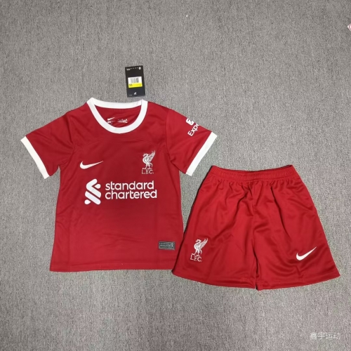 23-24 Liverpool home kids + socks