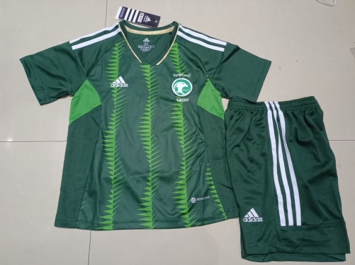 23-24 Saudi Arabia Home Green Kids