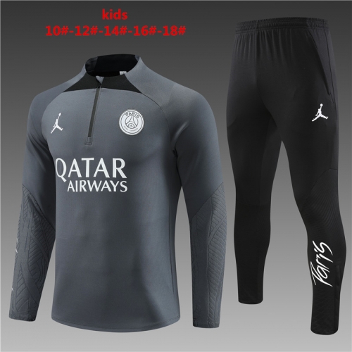 Children's 23-24 Jordan Paris PSG Dark Grey Kids+Adult, Training Clothing